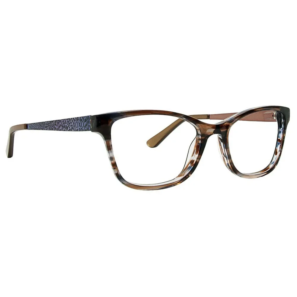 NWT Xoxo XOXO-VERONA-BROWN 53mm New Eyeglasses